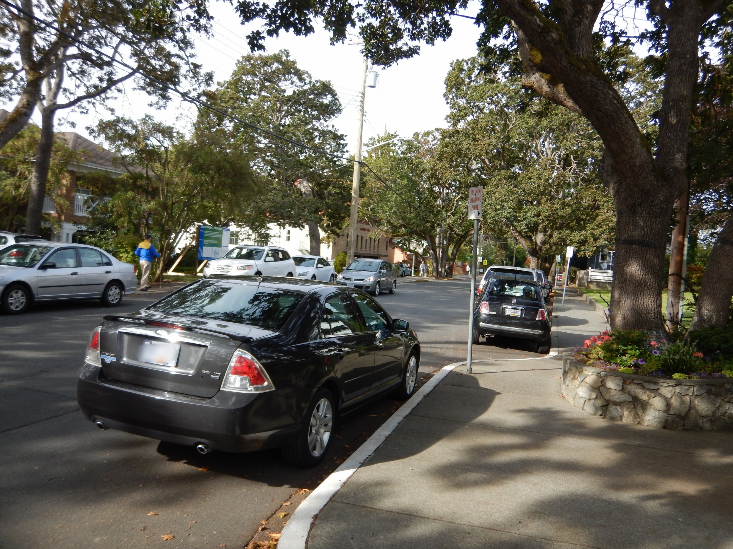 I wonder if this person was only there for 10 minutes in the loading zone?